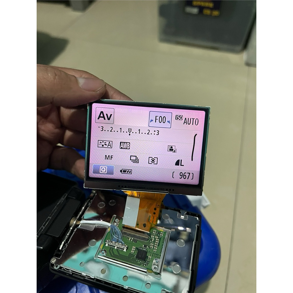 LCD For Canon eos 600D second part original vignet