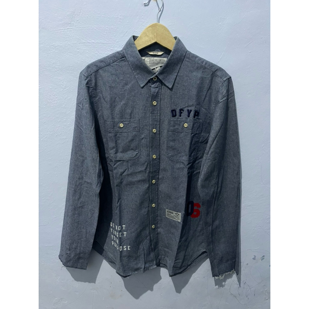 Kemeja Brown Breath Second