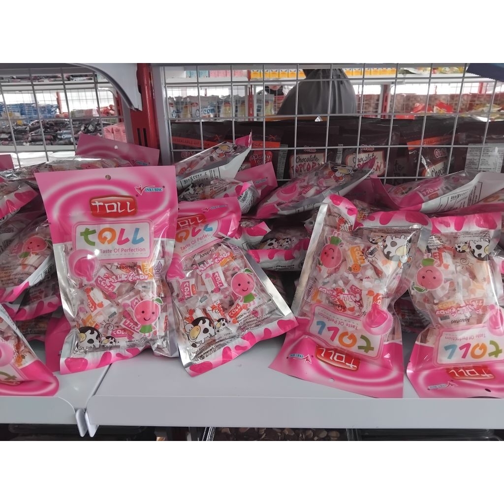 Permen Toll Permen/ Milky Candy Perpaduan Rasa Susu dan Buah