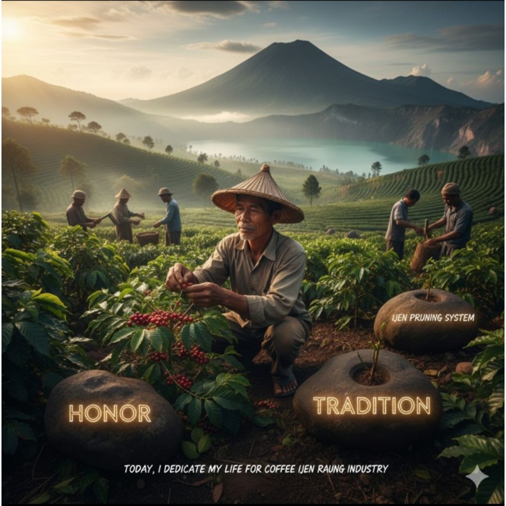 Kaos Arabika Ijen Raung: Beli Kaos, Dukung Petani Kopi Ijen Raung