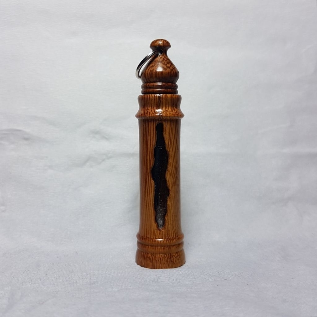 Liontin Kalung Botol Kaca Tabung Antik