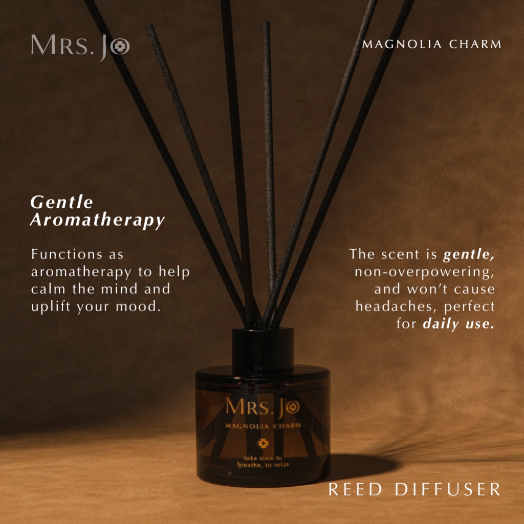 Mrs Jo Reed Diffuser Aromaterapi Magnolia Charm Rose Majestic Pengharum Ruangan