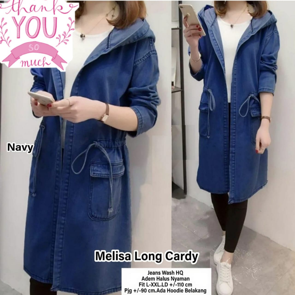 [ALL SIZE fit to XXL] Long Cardy Merk Melisa