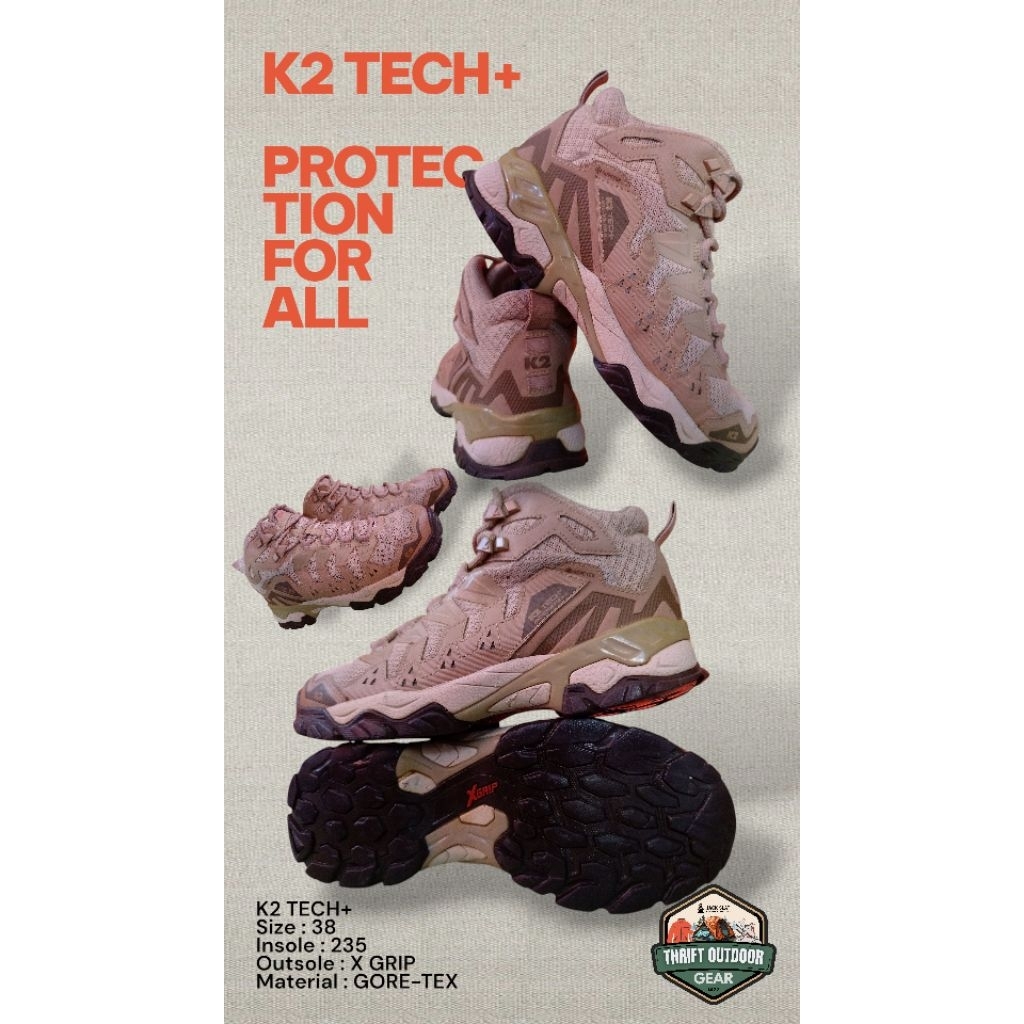 K2 TECH+ | GORE-TEX size 38
