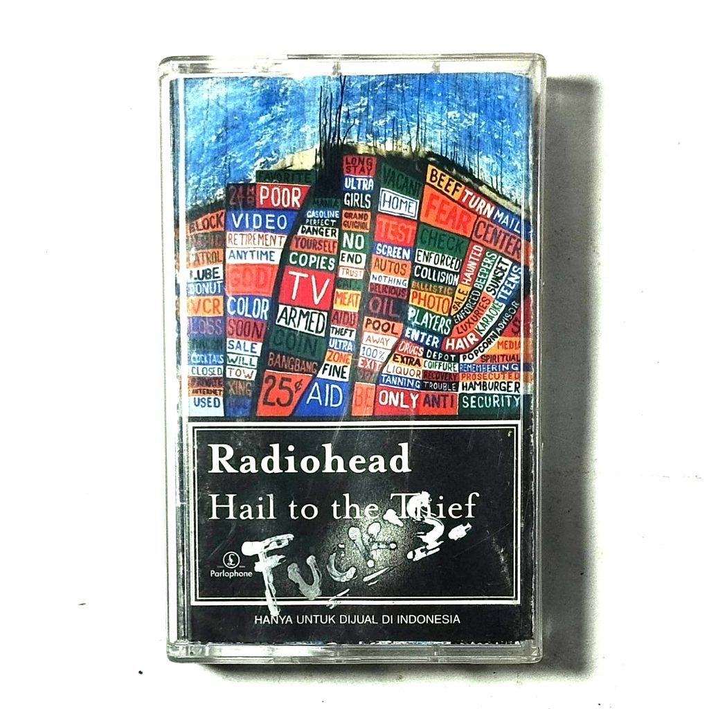 kaset pita radiohead hail to the thief