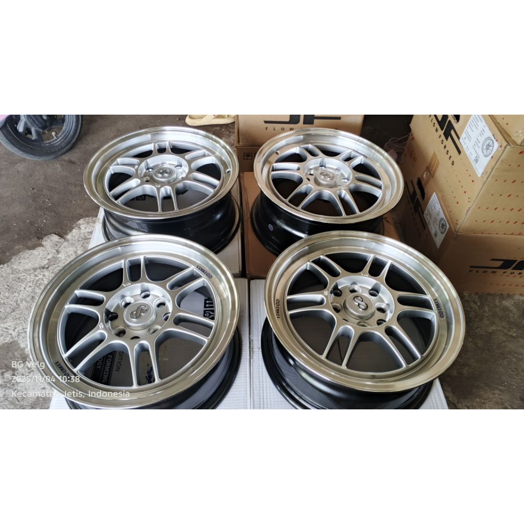 velg mobil enkei rpf1 ring 15x6,5 pcd 114/100x8 et 40 by jf luxury