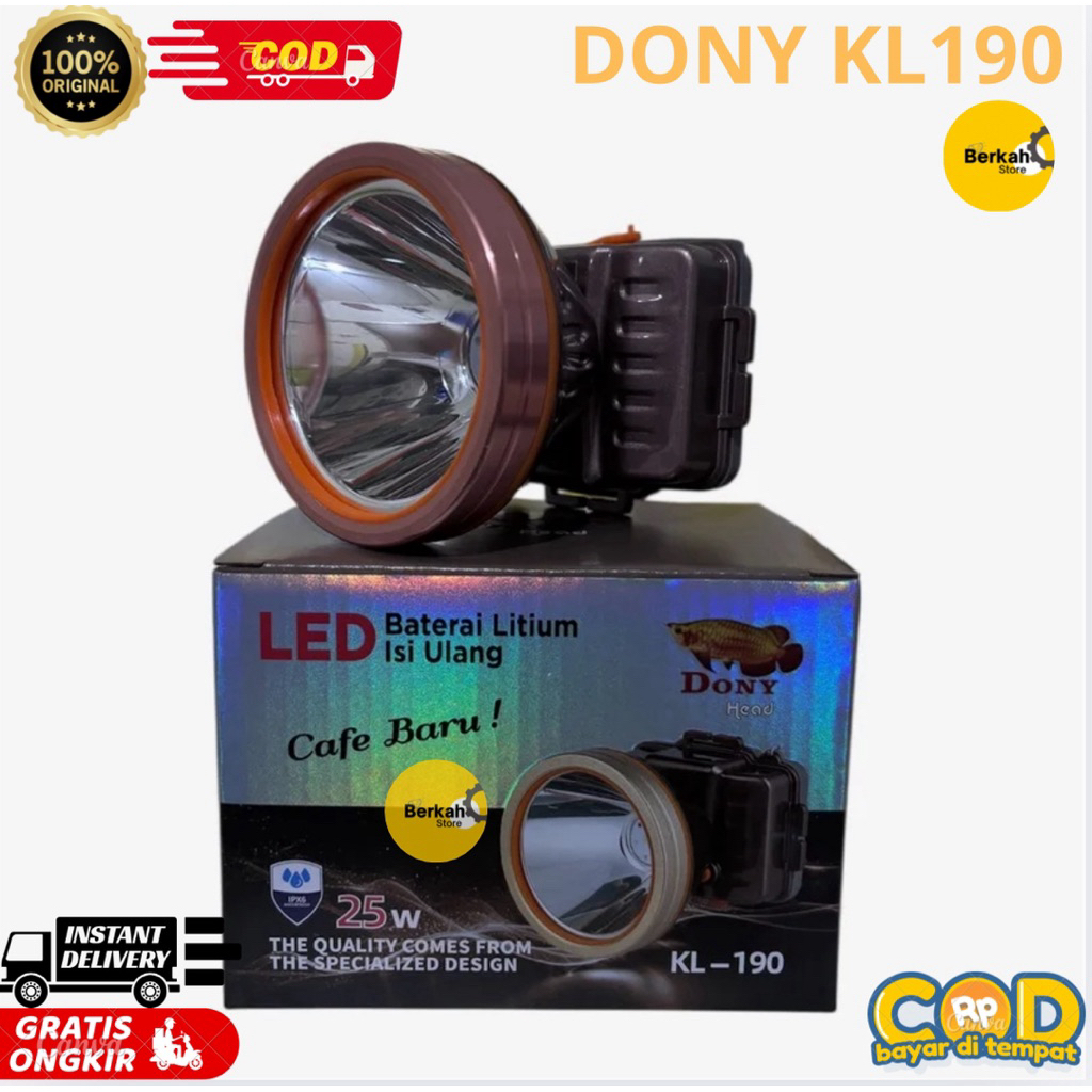 SENTER KEPALA DONY KL190 | Dony Senter Kepala Dony Tipe 190