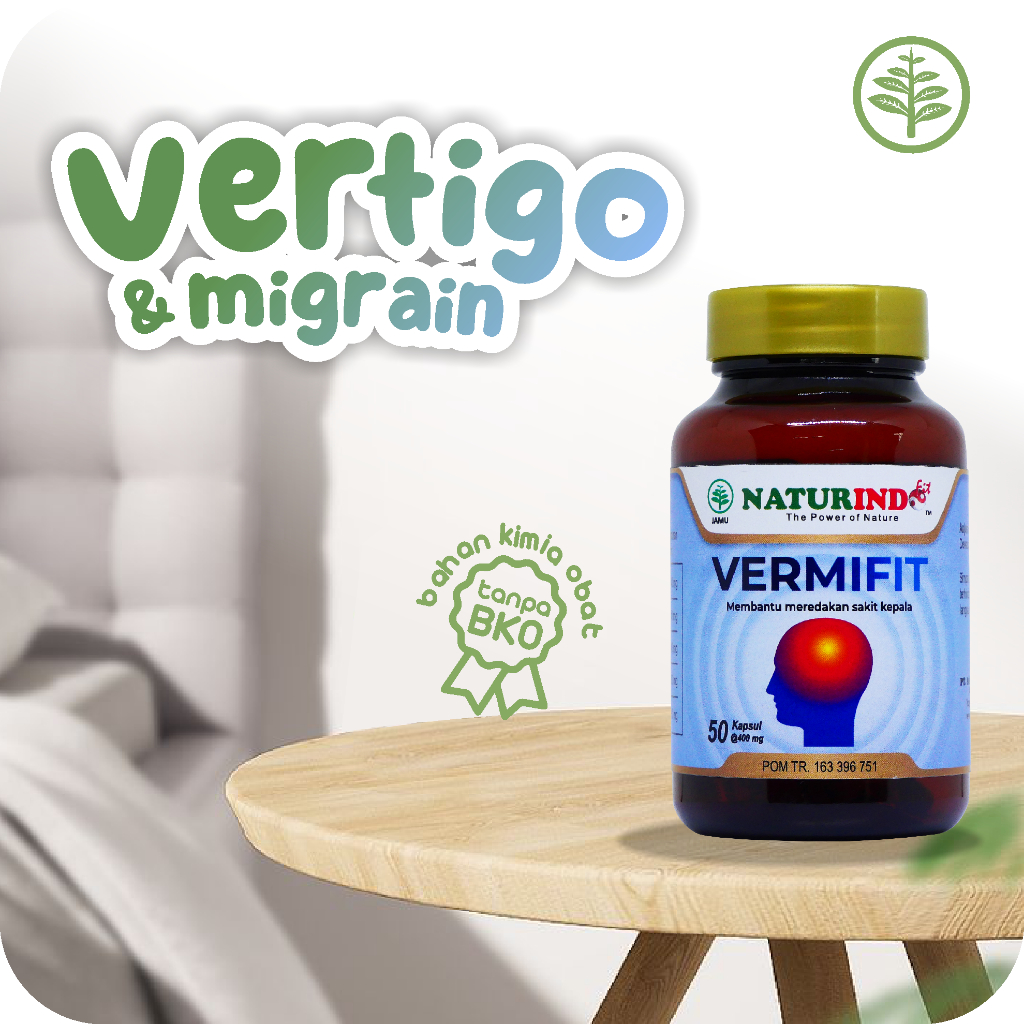 Obat Sakit Kepala Menahun Obat Vertigo Migren Obat Herbal Sakit Kepala Vertigo Vermifit Ampuh Asli