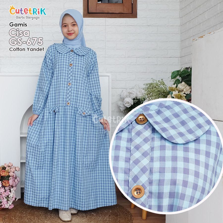 Gamis Model Terbaru Gamis katun anak gamis cutetrik terbaru Gamis Anak Perempuan Tanpa Jilbab