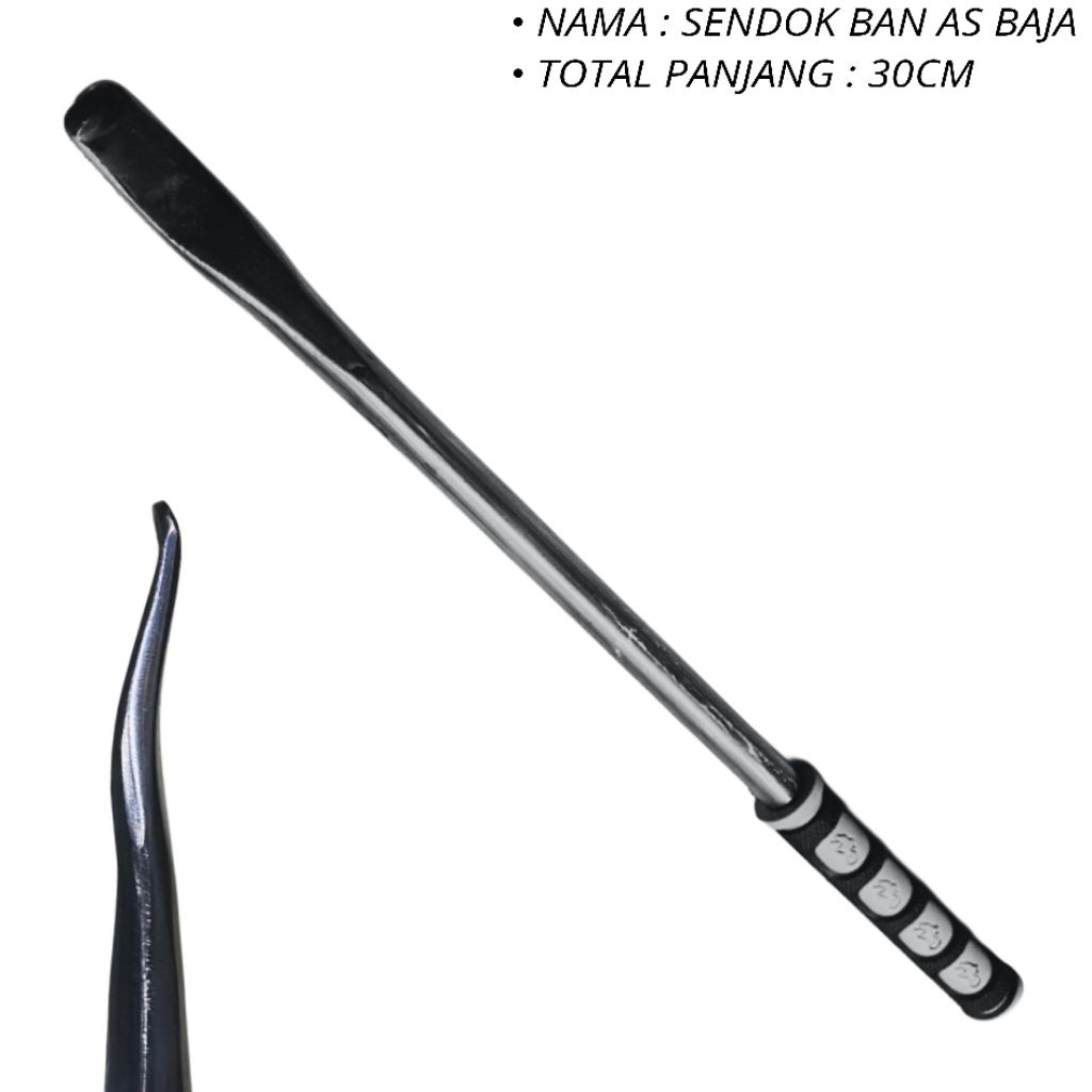 sendok ban motor mobil sepeda roda - sendok ban as baja - sendok ban - alat pembuka ban - alat bukaa