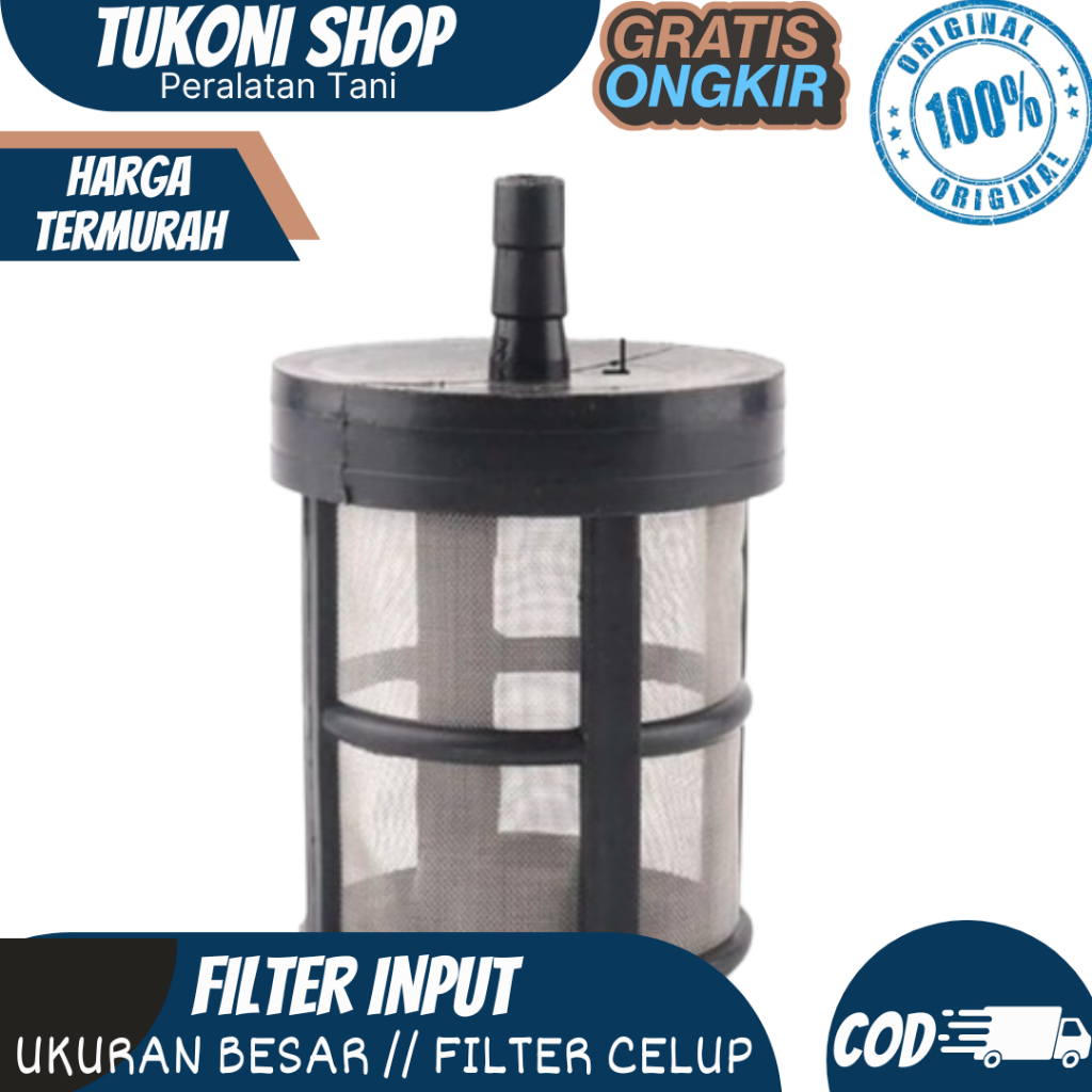 Filter Celup Saringan Air pompa DC misting Pengkabutan ukuran besar