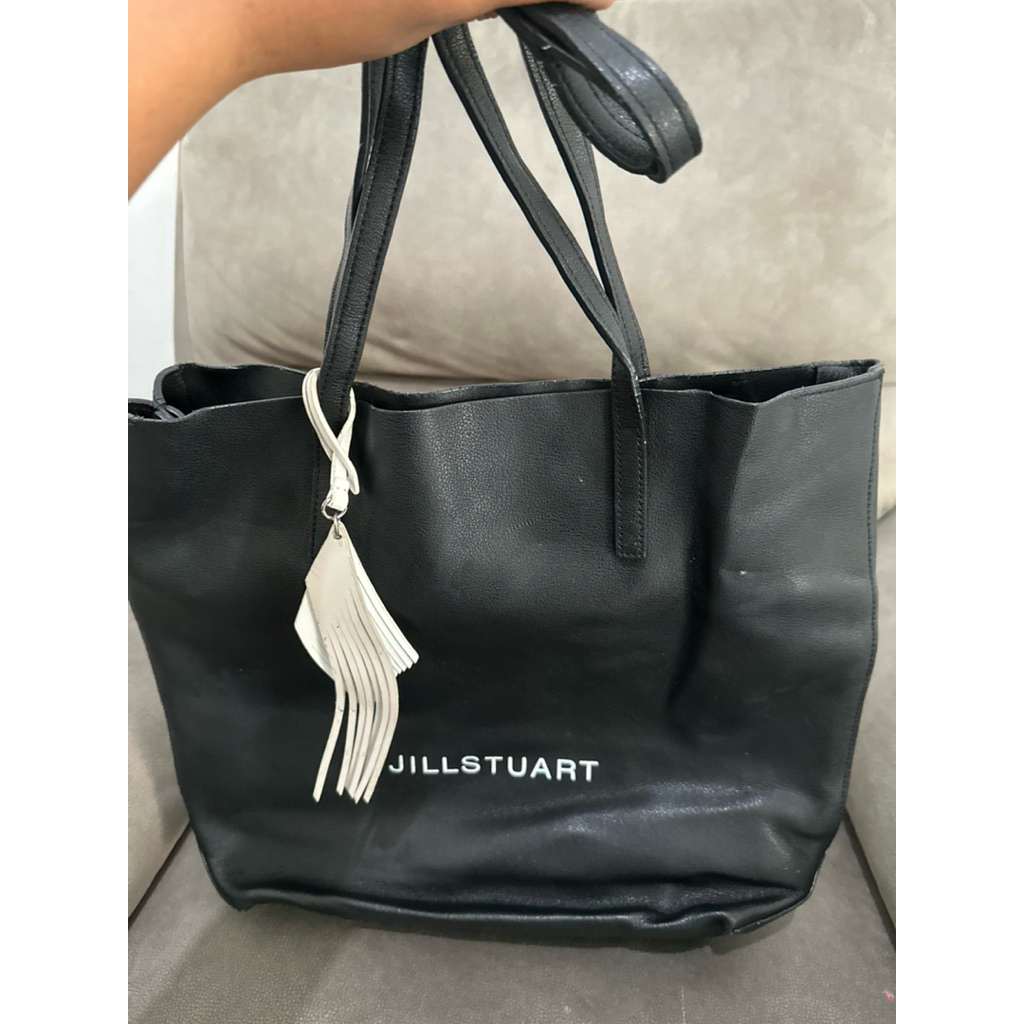 JILL STUART TOTE BAG BLACK ORIGINAL PRELOVED