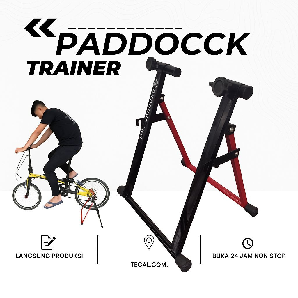 Standar Paddock Sepeda Lipat Gunung Pixie Trainer