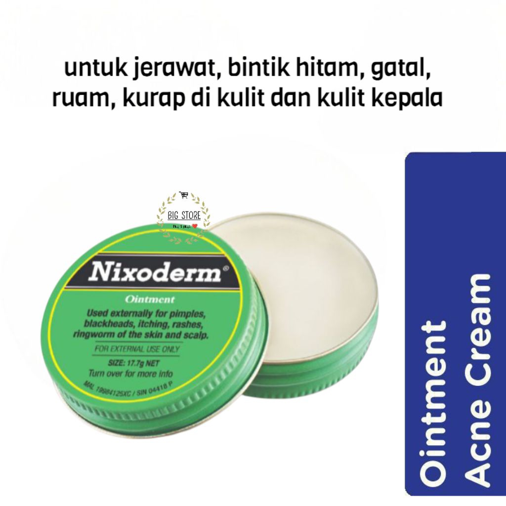 Nixoderm Ointment Salep Ori Malaysia 5.34gr | 17.7gr