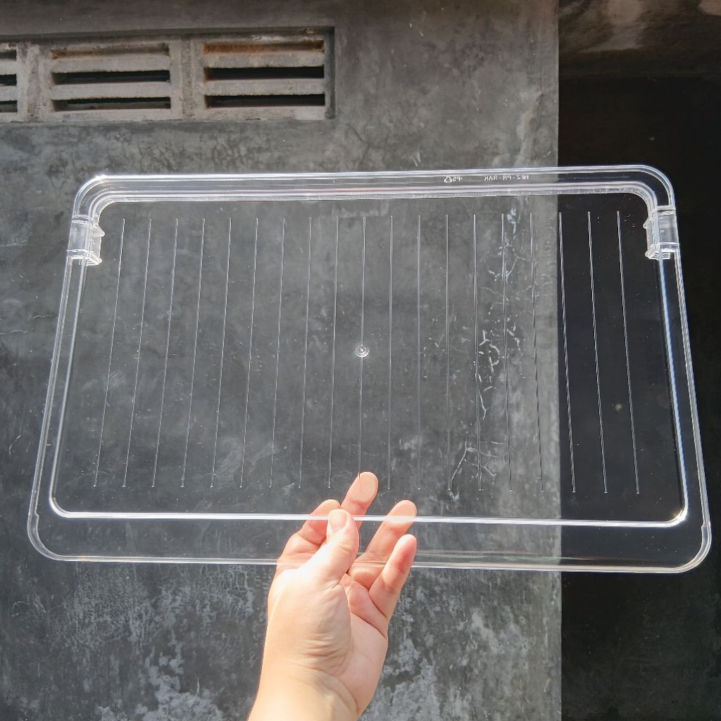 RAK TENGAH KULKAS POLYTRON RAK MIKA (GRATIS PACKING)