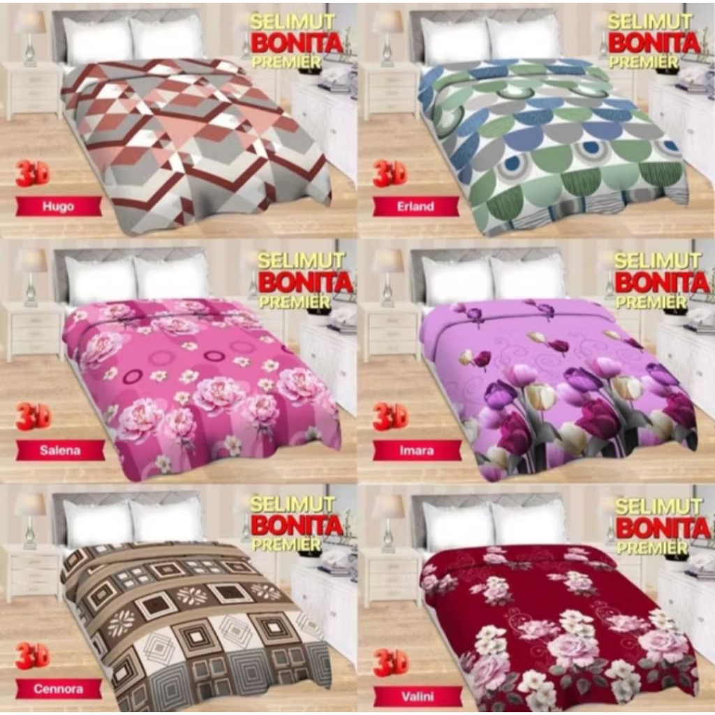 HM BONITA Premier Selimut Tebal Halus