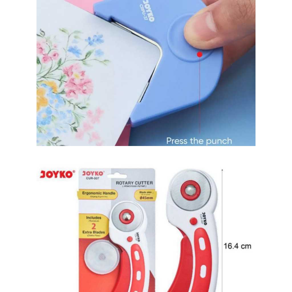 rotary cutter pisau / corner punch pemotong sudut / putar bulat