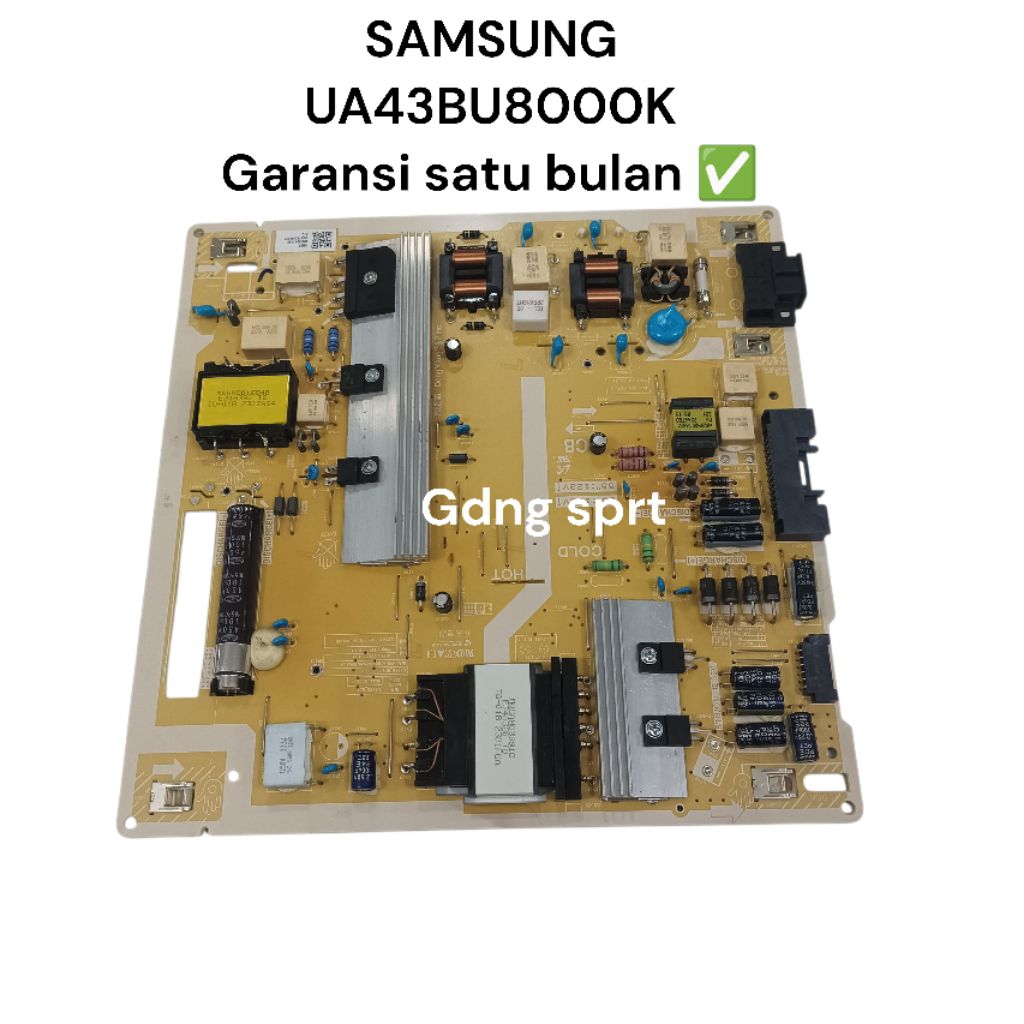 Psu SAMSUNG UA43BU8000K UA43BU8000 power supply mesin tv