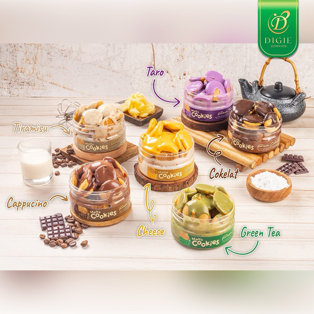 Melty Cookies - Cookies Coklat lumer | Digie Cookies | Berat 110 gram