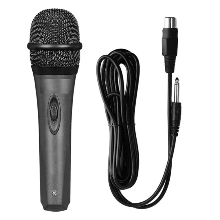 Mic Professioanal Kabel Felco F-368 Original berkualitas / Mic kabel/mic karaoke