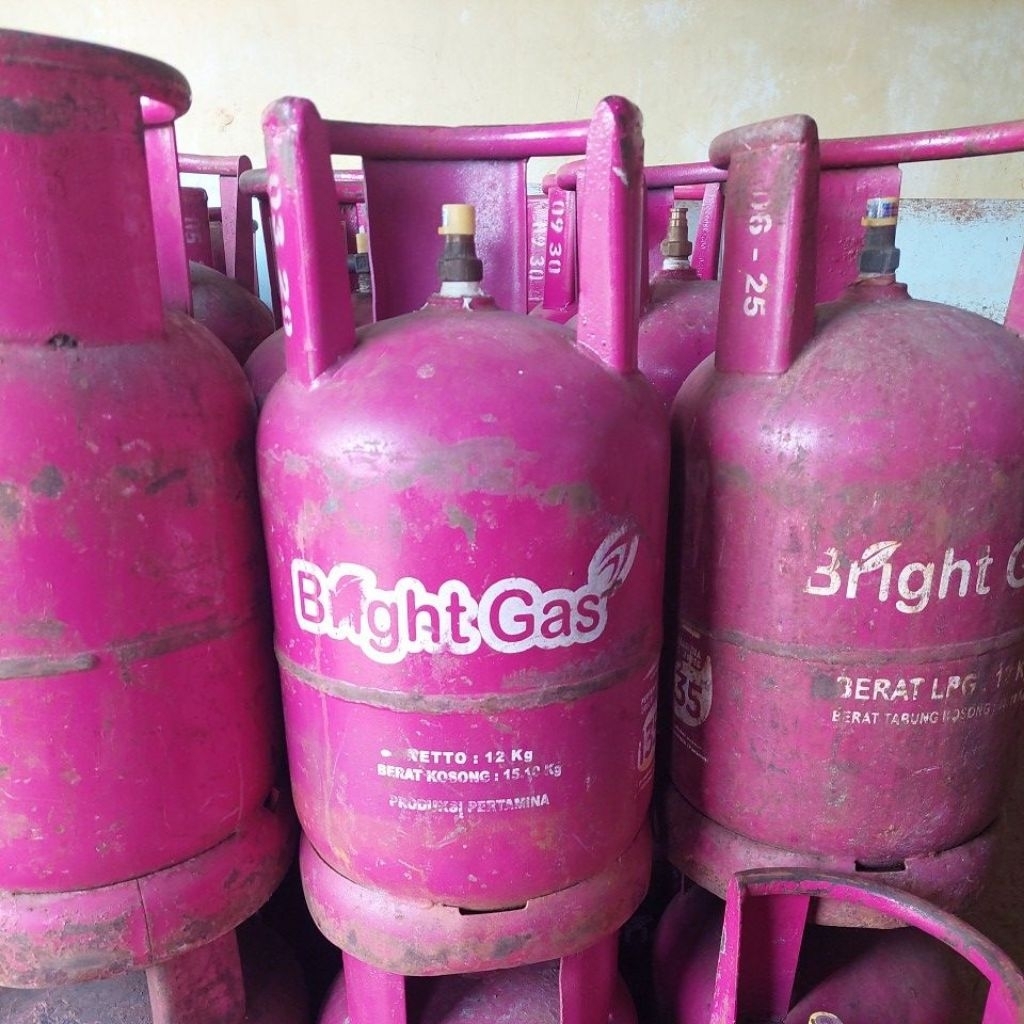 Bright Gas 12Kg Tabung+Isi