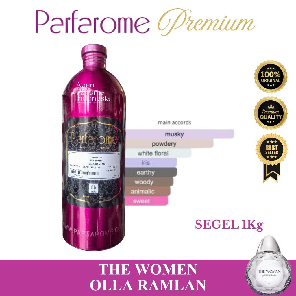 THE WOMAN BY OLLA RAMLAN By PARFAROME PREMIUM Segel 1Kg