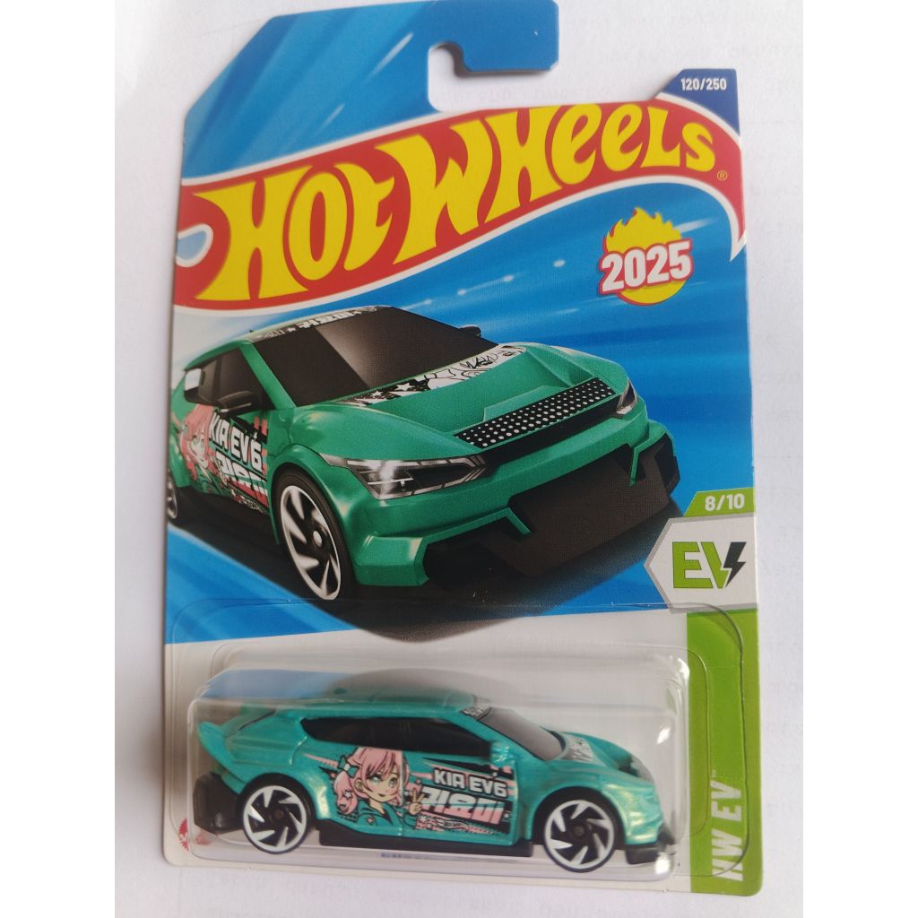 Hot Wheels Custom KIA Ev 6 Diecast Original Mattel