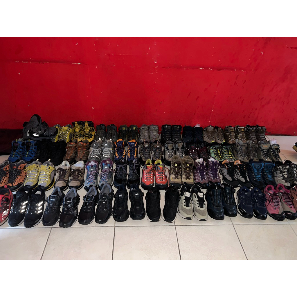 borongan sepatu Outdoor 3 pcs