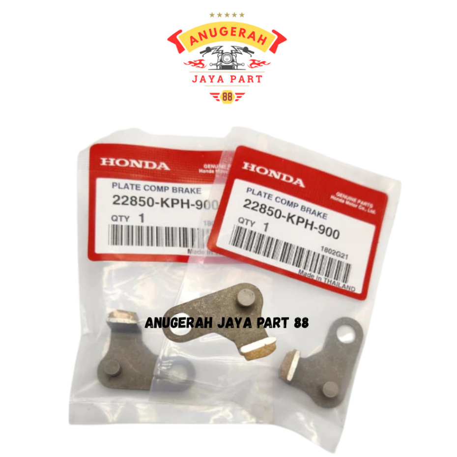 Plate Comp Brake 22850-KPH-900 Lever Sendok Kopling Karisma Kirana Supra
