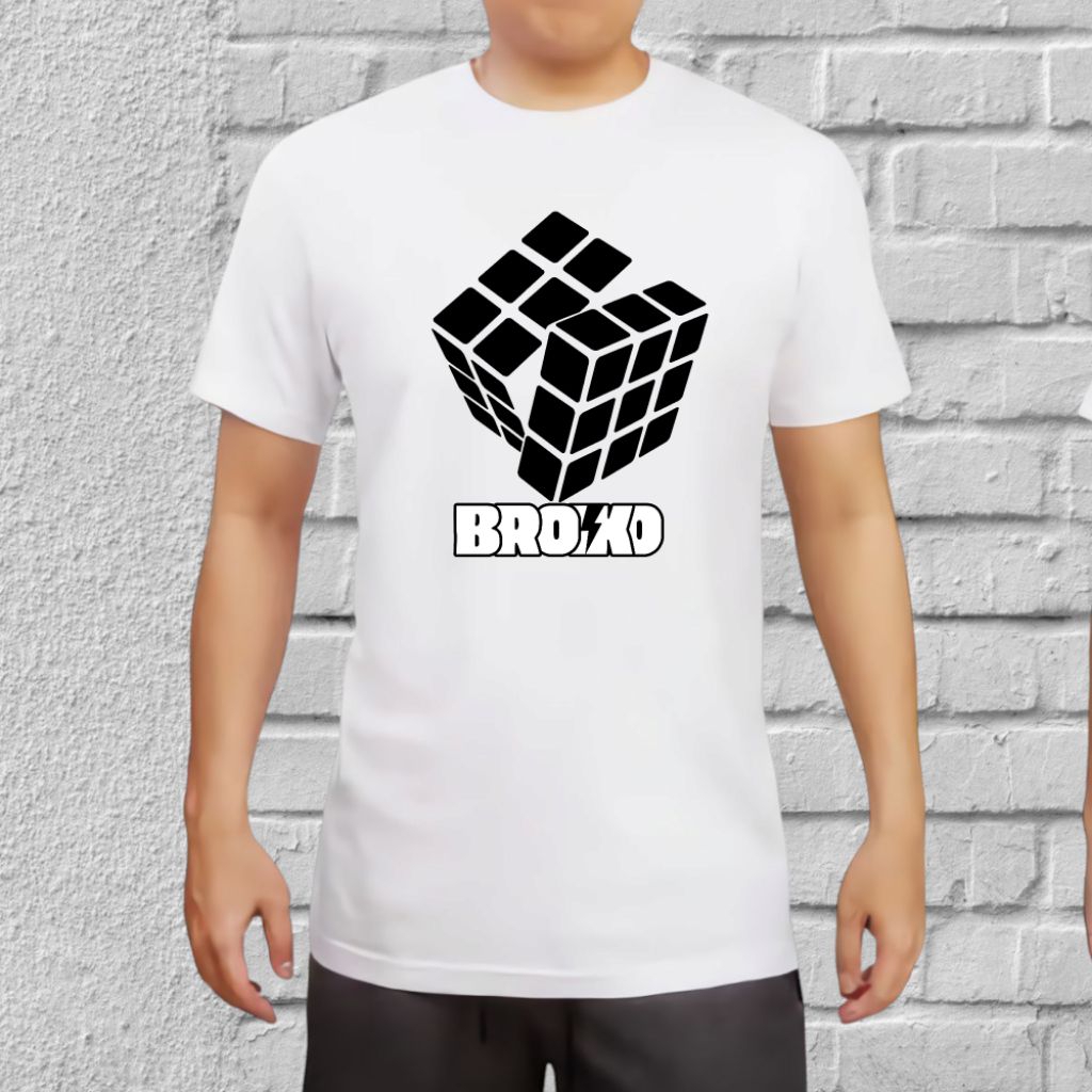Tshirt Kaos Distro Keren Cowok Dewasa Rubrik Dadu Broko