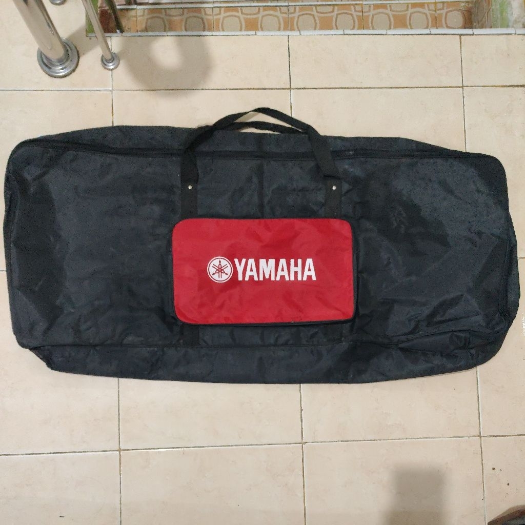 Tas cover sarung keyboard Yamaha orgen piano multi kualitas lumayan