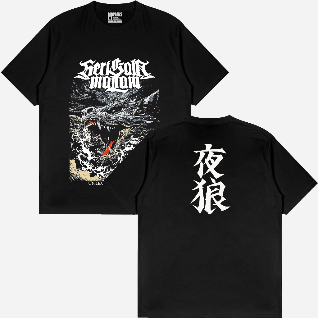 SERIGALA MALAM - UNLEASH THE RETURN / KAOS SERIGALA MALAM BAND METAL HARDCORE PUNK