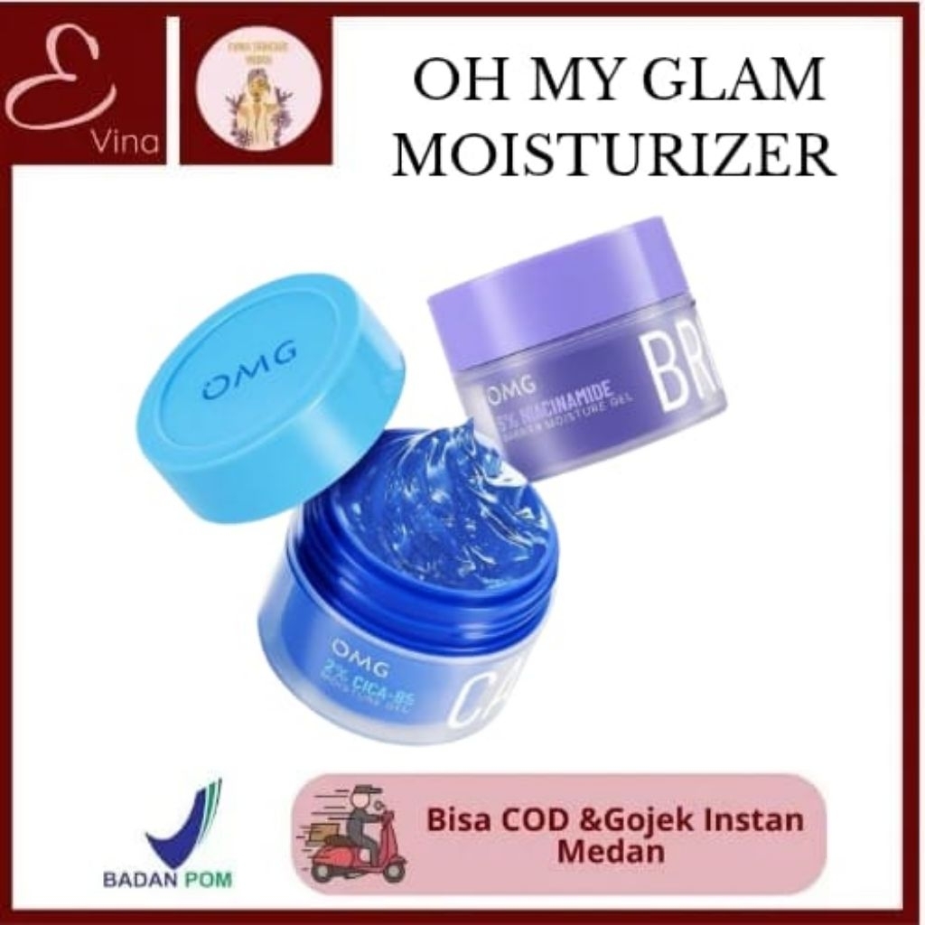 Evina Skincare Medan - OMG Moisturizer | Ready Gojek Instan Medan