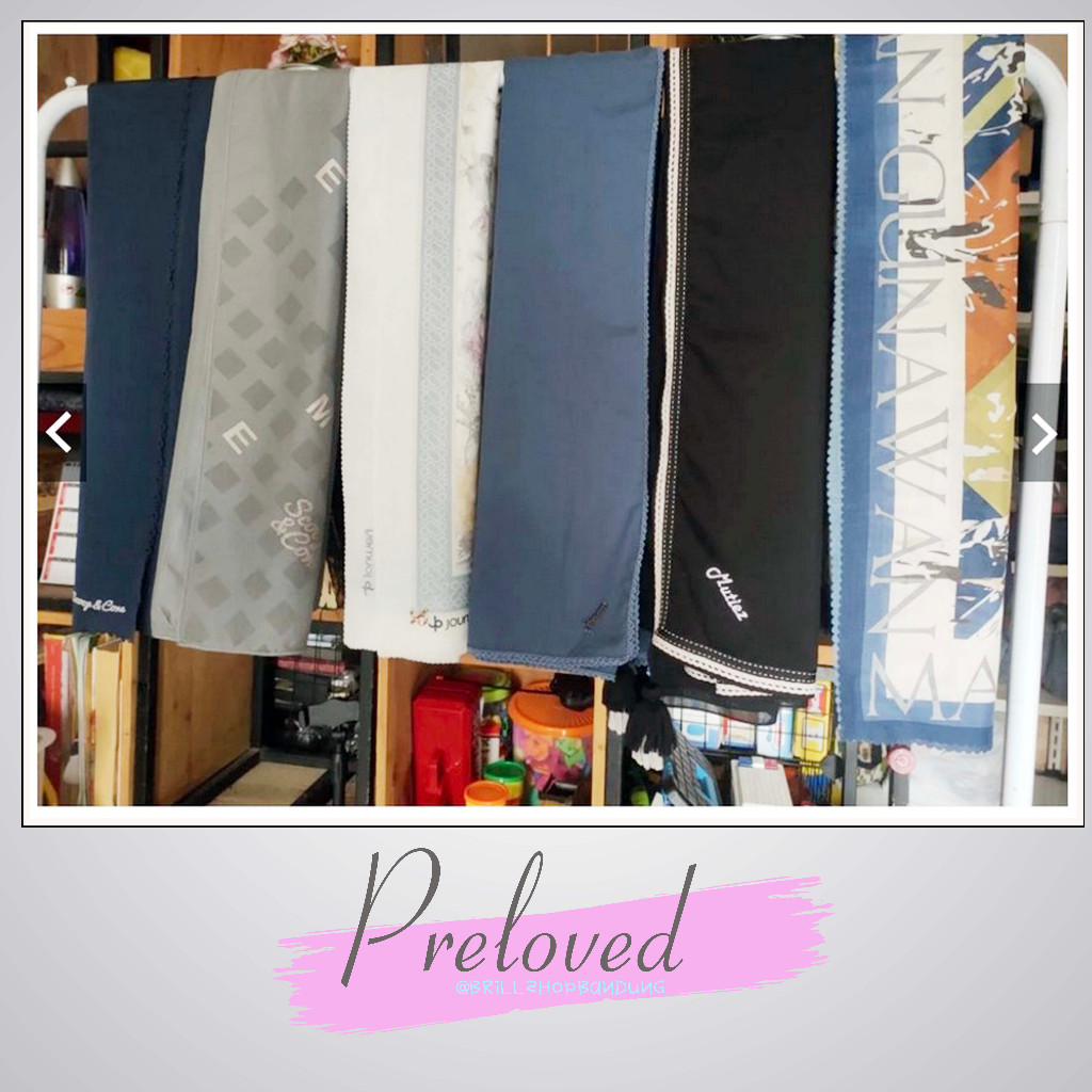 Preloved Hijab Original - Scoop n Cone Original, Journey, Bemee, Mutiez, & Ivan Gunawan