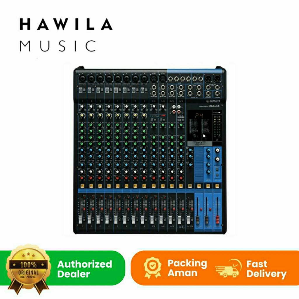 Mixer YAMAHA MG16XU MG 16XU MG16 XU 16channel With USB and FX ORIGINAL