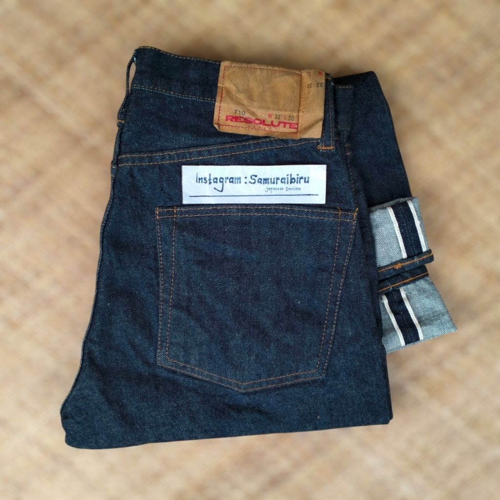 Resolute 710 / resolute japan / resolute denim not Momotaro jeans iron heart denim Levis vintage pbj