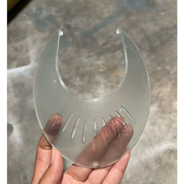 tutup lampu / mika lampu kulkas Polytron / cover mika kulkas polytron original