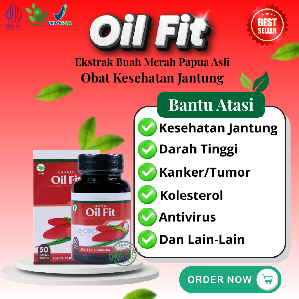 Oil Fit Obat Herbal Kesehatan Jantung || Darah Tinggi || Kanker || Kolesterol || Antivirus