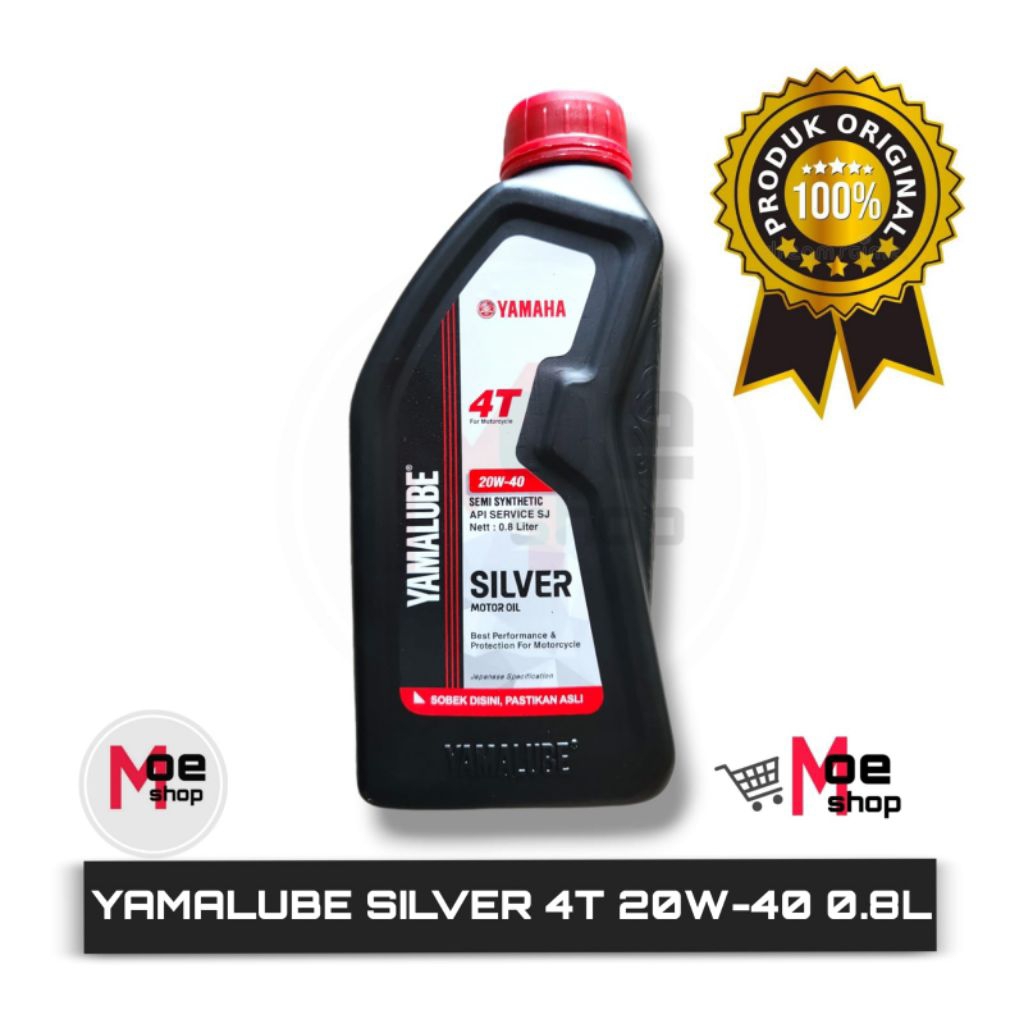 Oli YAMAHA Yamalube Silver 800ML / 0.8L Asli 100% ORIGINAL