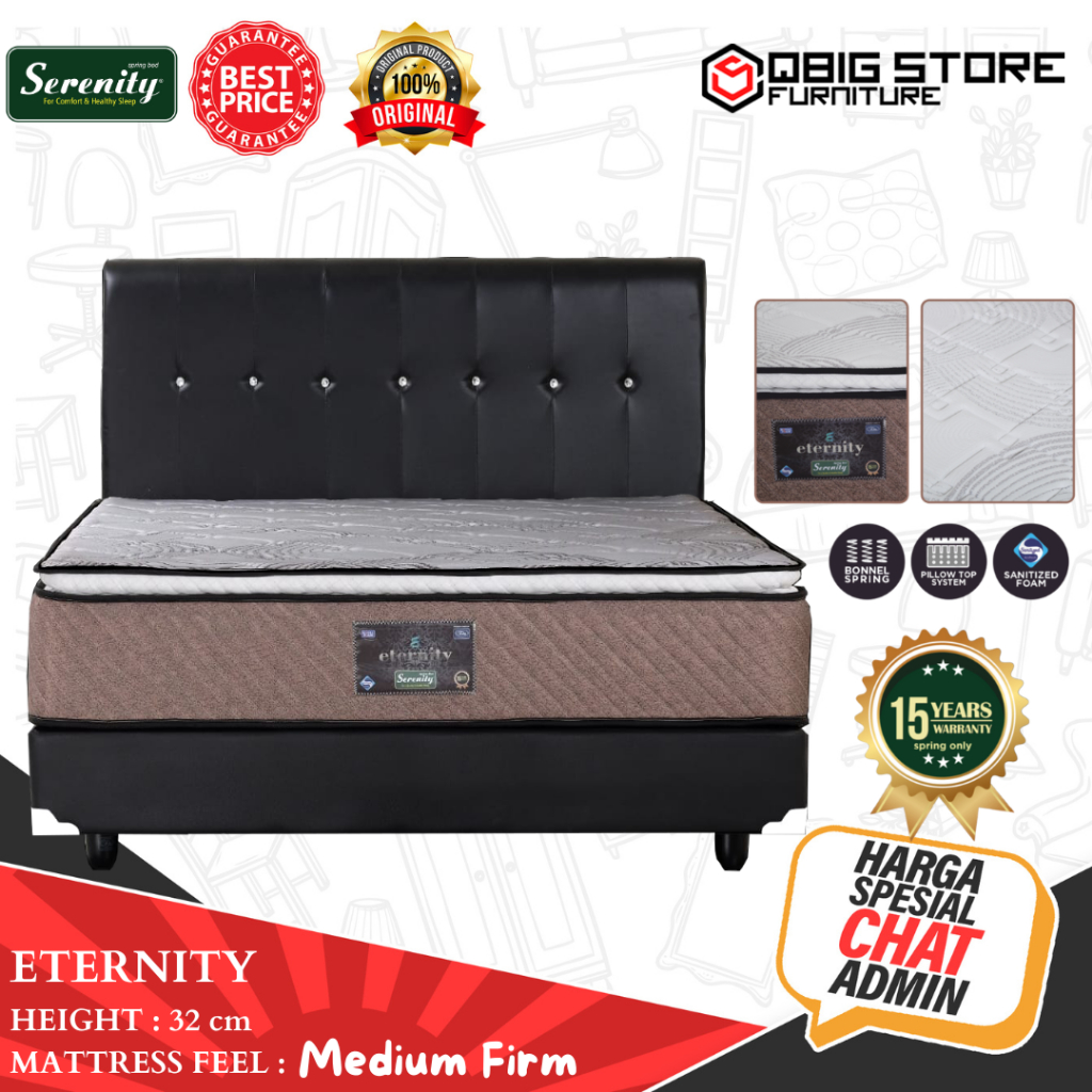 Kasur Springbed Elite Serenity Eternity Spring bed matras
