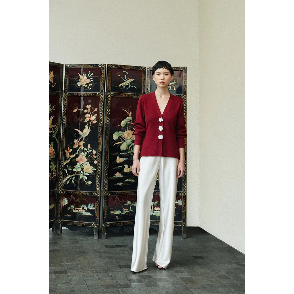 Duma Luna Cardi Maroon