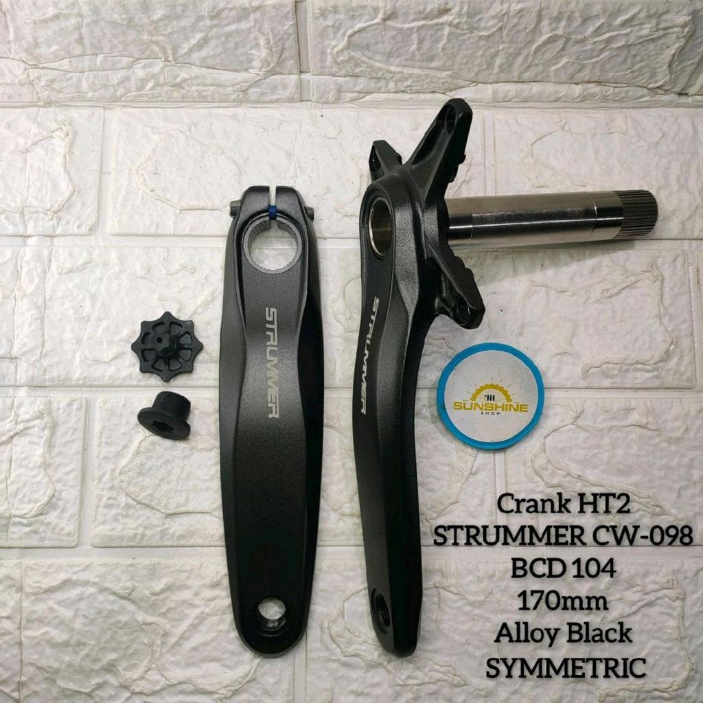 Arm Crank Strummer CW098 BCD 104 Arm 170 Hollotech HT2