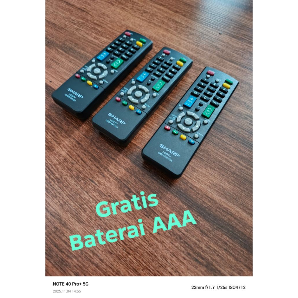 Remote Sharp TV LCD/LED/SLIM/TABUNG Original