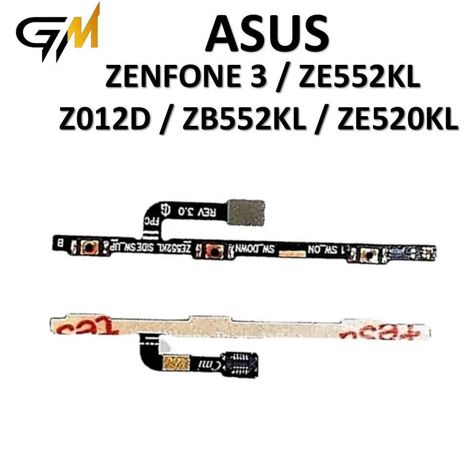 FLEXIBEL ON / OFF + VOLUME AZUS ZENFONE 3 / ZE552KL / Z012D / ZB552KL / ZE520KL ORIGINAL