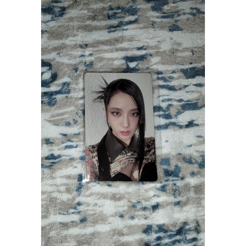 PHOTOCARD BLACKPINK JISOO Born Pink
