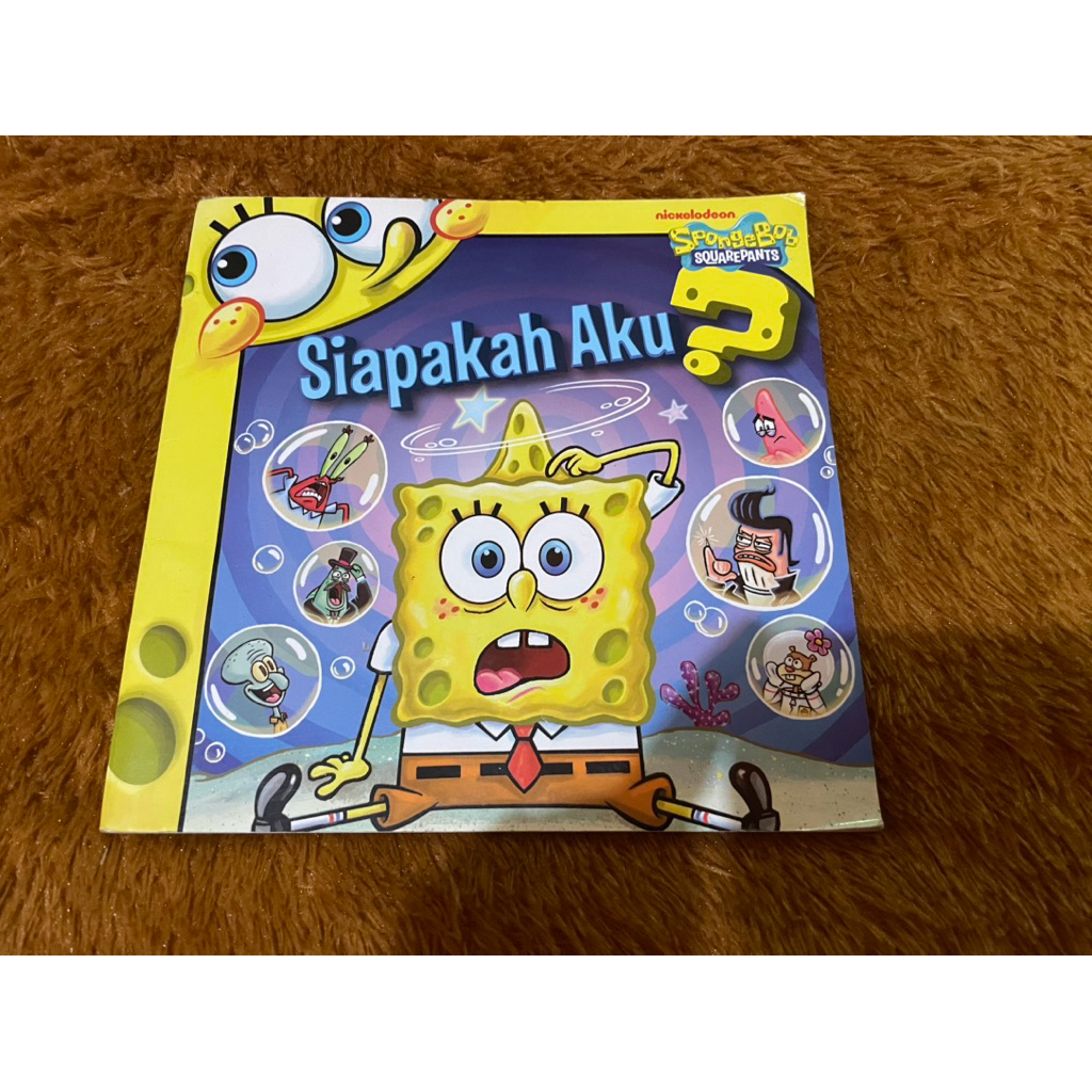 Buku Spongebob Squarepants Preloved-Siapakah Aku?