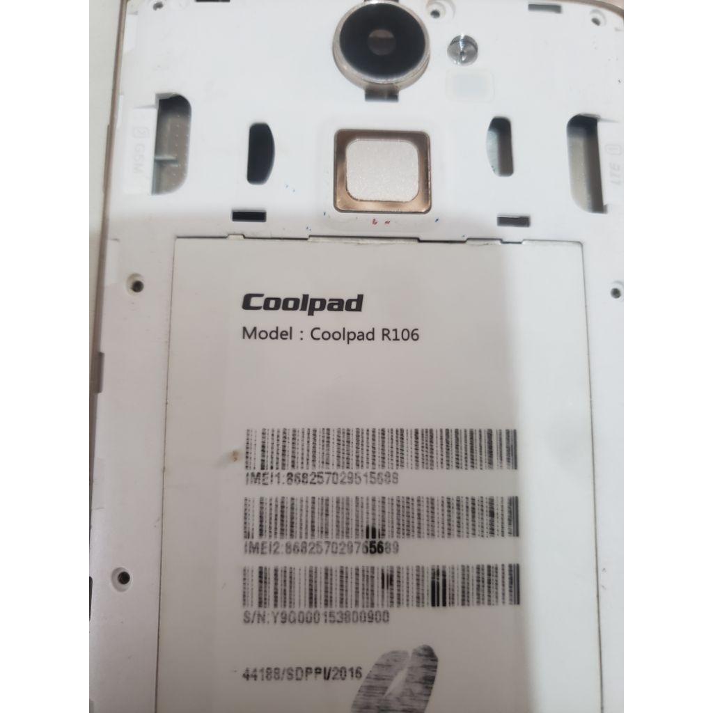 Lcd Tc Retak Hp Coolpad R106 Cabutan Normal