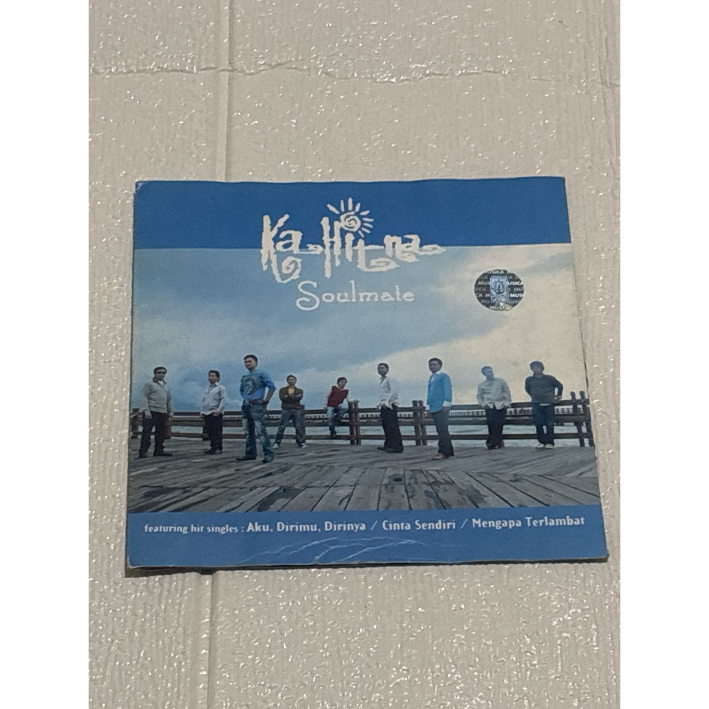 CD ALBUM KAHITNA SOULMATE ORIGINAL