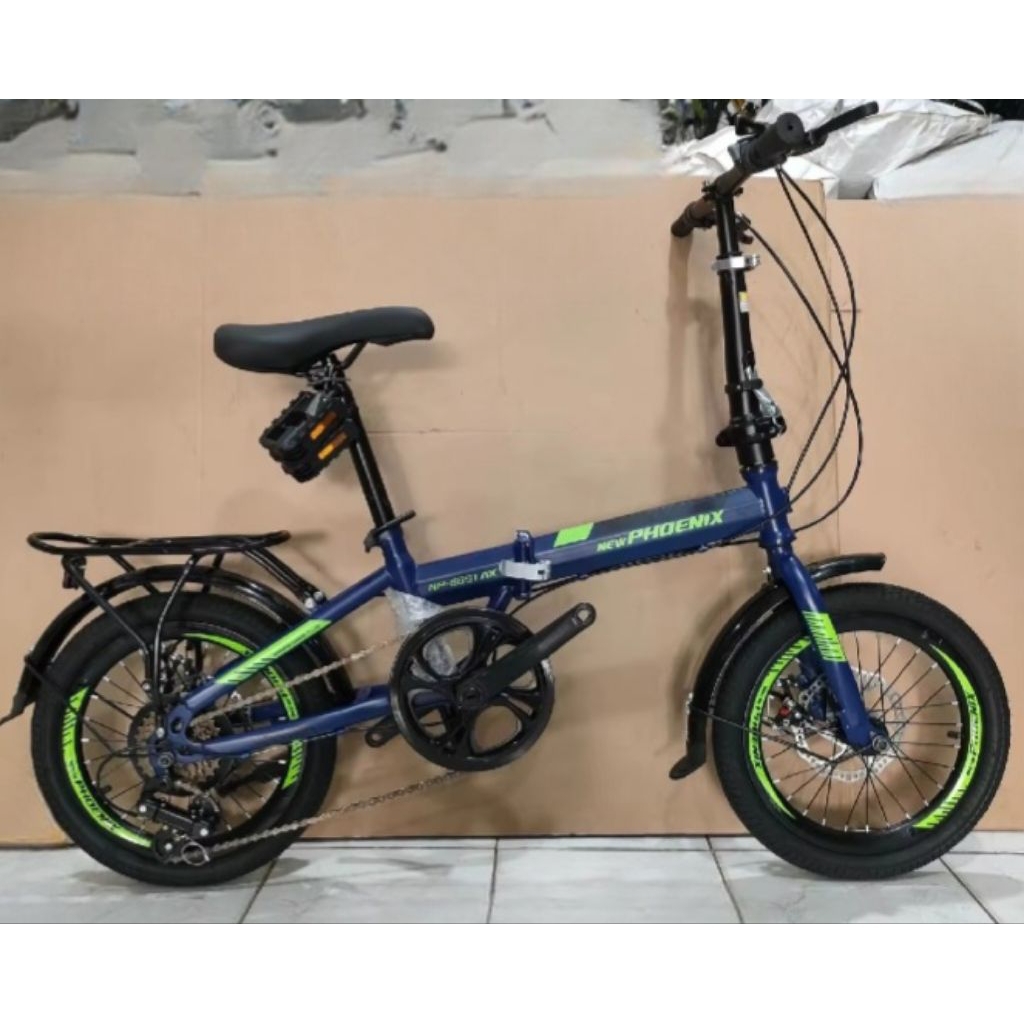 SEPEDA LIPAT PHOENIX 16 INCH CAKRAM 7SP HARGA PROMO NEW