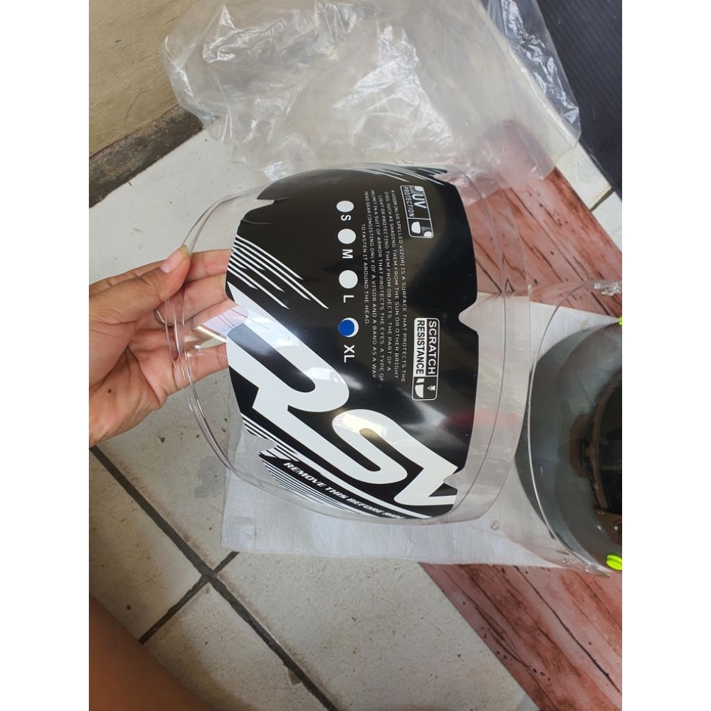 kaca Helm AGV second Preloved
